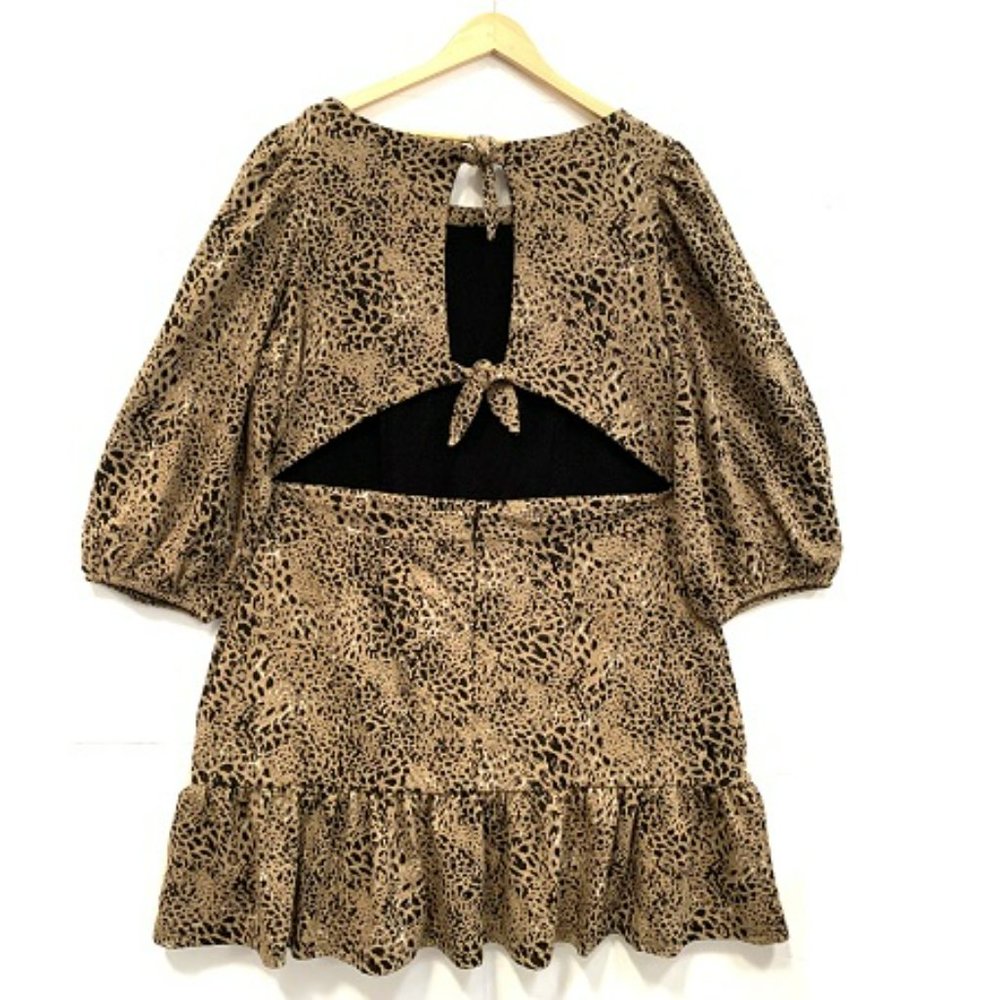 Maeve Cut-Out Mini Dress Plus Size - Picture 4 of 8